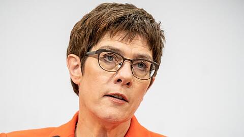 Verteidigungsministerin Annegret Kramp-Karrenbauer (CDU).
