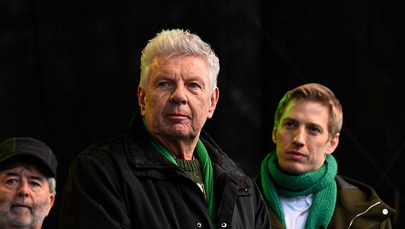 Das M&uuml;nchner CSU-Spitzenpersonal empfiehlt SPD-Amtsinhaber Reiter (Mitte) bei der Stichwahl gegen den Gr&uuml;nen-Kandidaten Krause (rechts).