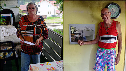 Auch in Bayern gibt es Rentner die kaum genug zum Leben haben: Susanna Andruchowitsch und Erwin Dilg sind zwei von ihnen.