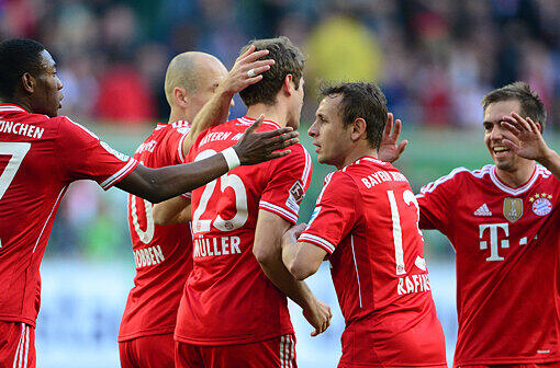 1:6-Erfolg beim VfL Wolfsburg - Der FC Bayern ist in der Bundesliga nicht zu stoppen!