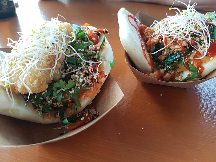 Feiner Snack: die chinesischen Gua Bao.