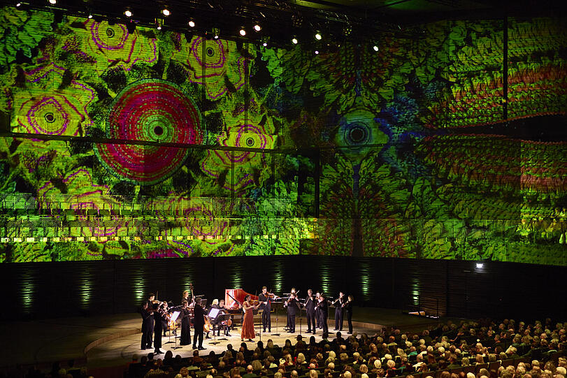 "Vivaldi immersiv" in der Isarphilharmonie.