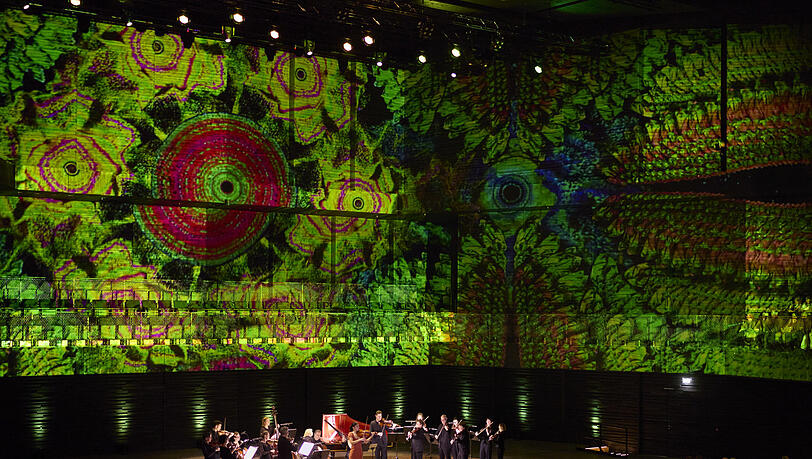 "Vivaldi immersiv" in der Isarphilharmonie.