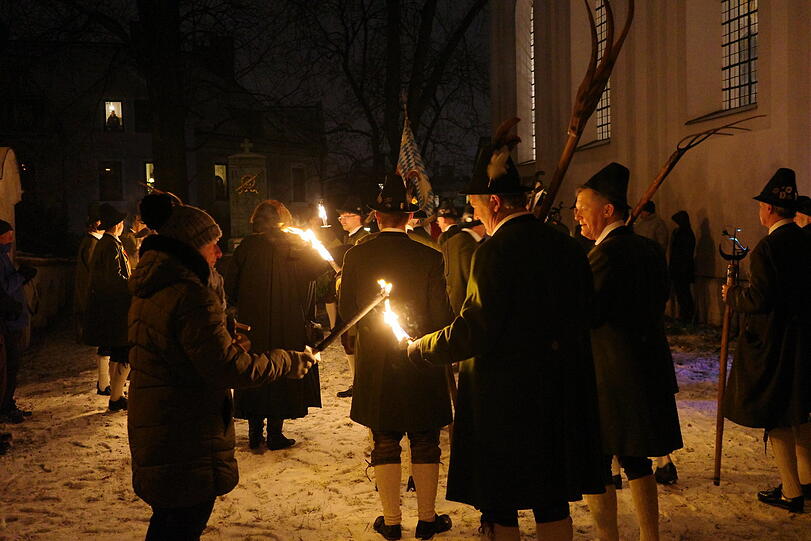 Auf dem Friedhof der Alten Sendlinger Kirche.