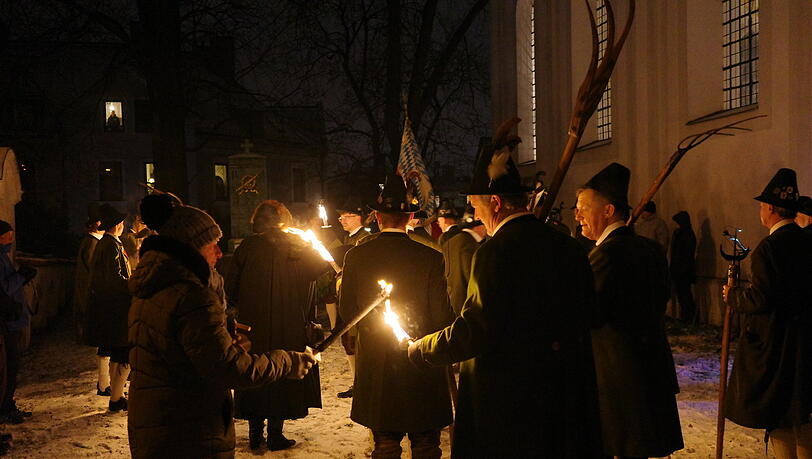 Auf dem Friedhof der Alten Sendlinger Kirche.