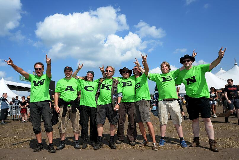 Weitere Wacken-Impressionen vom Donnerstag.