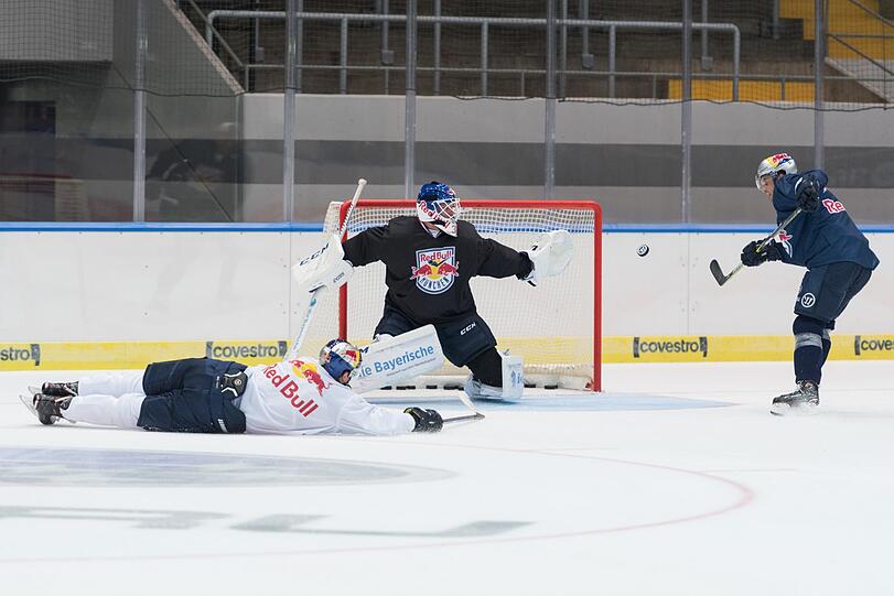 Der EHC ist am Freitag aufs Eis zurückgekehrt - die Bilder vom ersten Training.