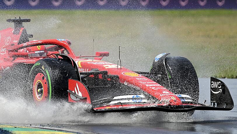 Ferrari-Pilot Charles Leclerc beim Großen Preis von Kanada.