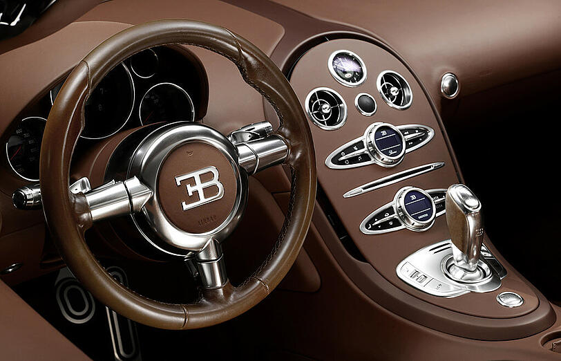 Der Bugatti Veyron 16.4 Grand Sport Vitesse Ettore Bugatti.