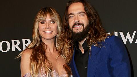 Heidi Klum und Tom Kaulitz bei einem Auftritt in New York City.