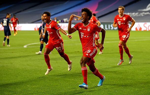 Machte sich mit seinem Siegtreffer im Champions-League-Finale unsterblich: Kingsley Coman. Machte sich mit seinem Siegtreffer im Champions-League-Finale unsterblich: Kingsley Coman.