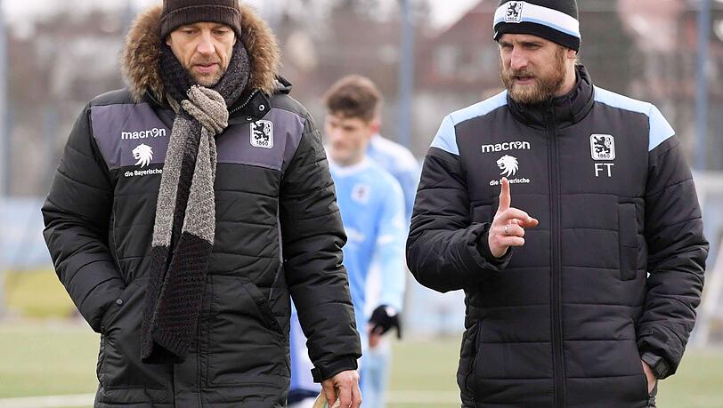 Gemeinsam für den TSV 1860: Sportchef Günther Gorenzel (li.) und Löwen-Coach Daniel Bierofka. Gemeinsam für den TSV 1860: Sportchef Günther Gorenzel (li.) und Löwen-Coach Daniel Bierofka.