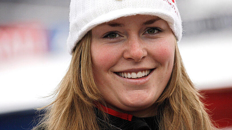 Lindsey Vonn am 6. Dezember 2007 nach dem Training auf der Abfahrtstrecke von Aspen im US-Bundesstaat Colorado. Als Lindsey Kildow feierte sie sieben Siege, als Mrs. Vonn will sie im alpinen Ski-Weltcup noch erfolgreicher sein.