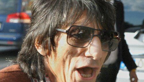 Ganz schön fertig: Stones-Rocker Ronnie Wood Ganz schön fertig: Stones-Rocker Ronnie Wood