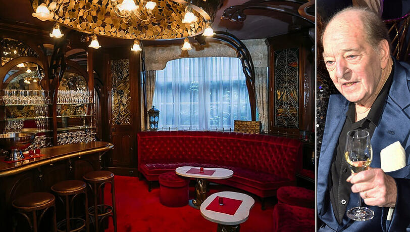 Diese M&uuml;nchner Bar, der Salon Moet & Chandon, soll jetzt an die Costa Dorada wandern. Dort hat Ralph Siegel ein Lokal.