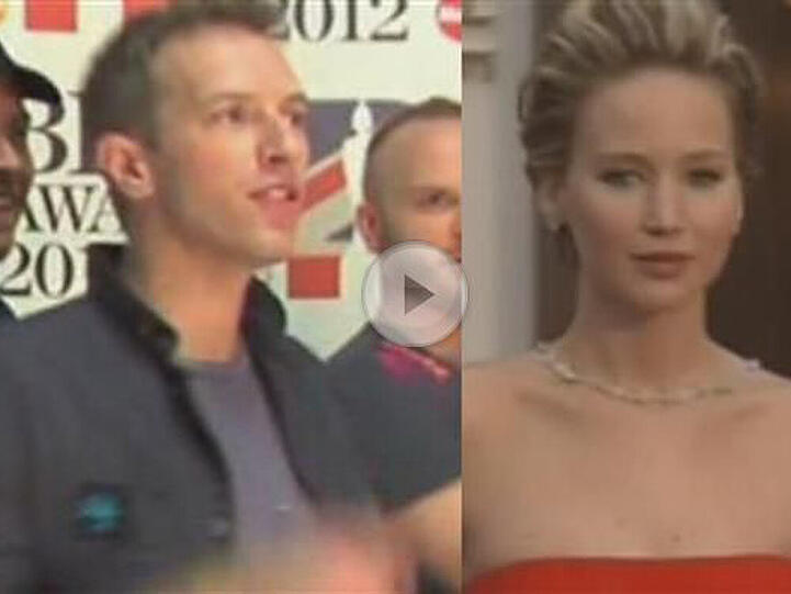 Hat es zwischen Chris Martin und Jennifer Lawrence gefunkt?