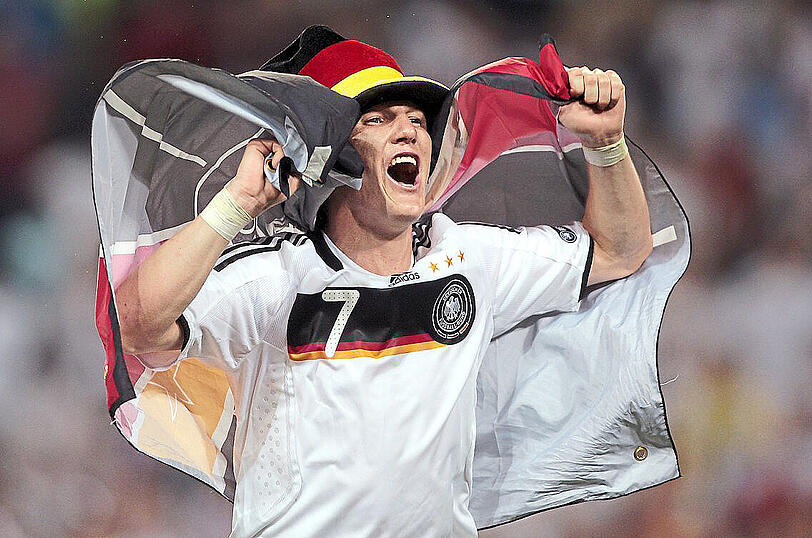 Bei der EM 2008 traf Schweinsteiger zuletzt bei einem großen Turnier.