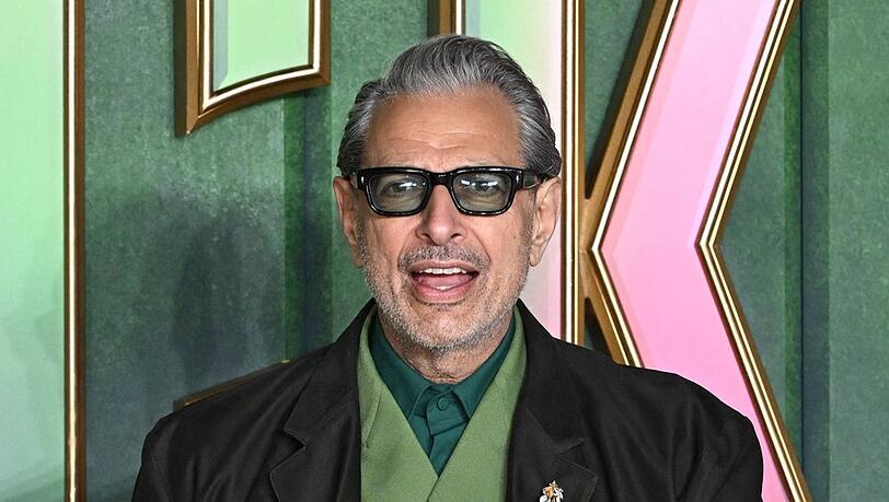 Jeff Goldblum auf der Europa-Premiere von "Wicked: Teil 2" in London.