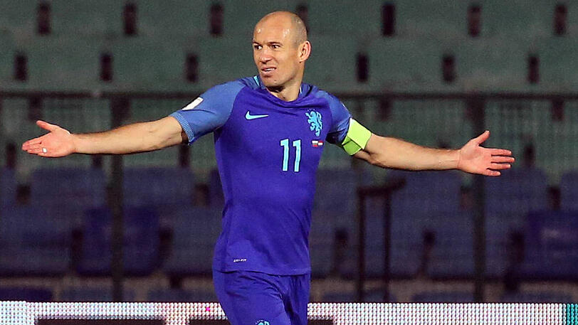 Hollands Superstar Arjen Robben gibt sich selbstkritisch.