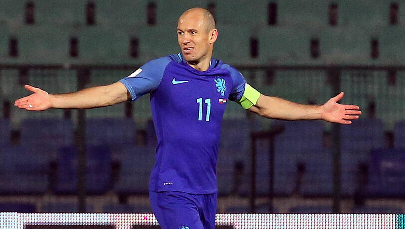 Hollands Superstar Arjen Robben gibt sich selbstkritisch. Hollands Superstar Arjen Robben gibt sich selbstkritisch.