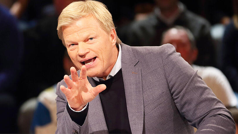 Kritischer TV-Experte: Ex-Bayern-Star Oliver Kahn. Kritischer TV-Experte: Ex-Bayern-Star Oliver Kahn.