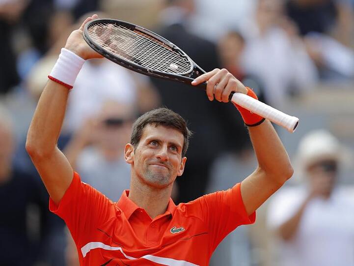 Zverev-Bezwinger Novak Djokovic bekommt es im Paris-Halbfinale mit Dominic Thiem zu tun.