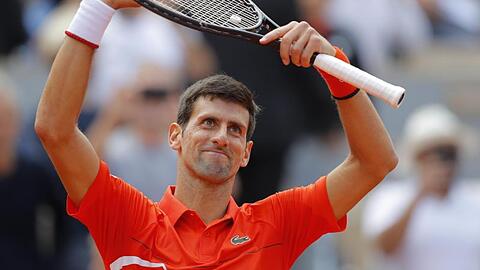 Zverev-Bezwinger Novak Djokovic bekommt es im Paris-Halbfinale mit Dominic Thiem zu tun.