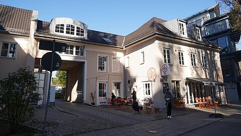 Hier wird nicht mehr gebraut: Im einstigen Maibräu haben Firmen und ein Café ihren Sitz.