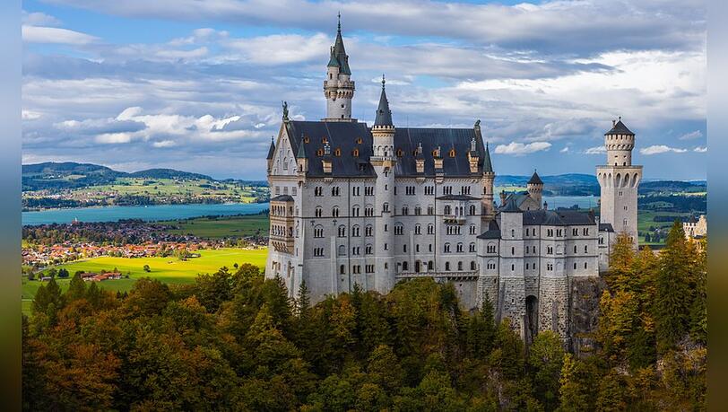 Ein märchenhafter Anblick: Schloss Neuschwanstein