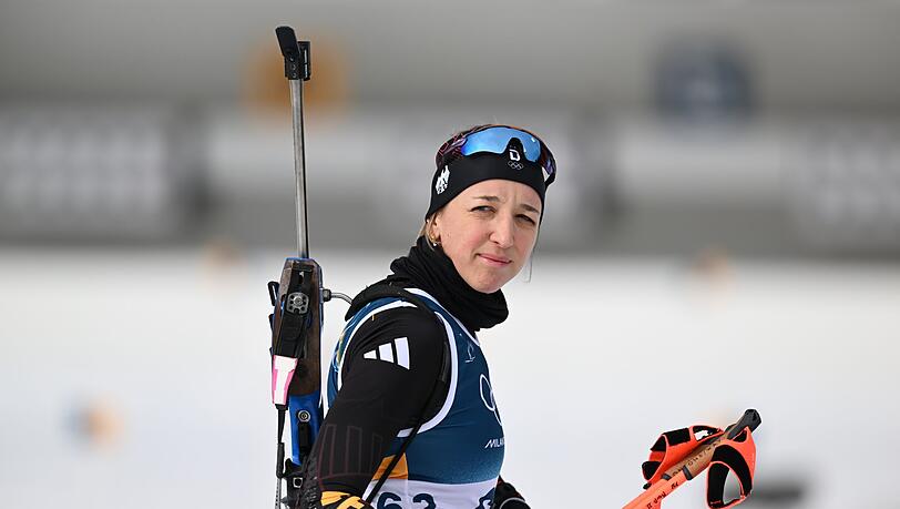 Franziska Preu&szlig; leistete sich zwei Schie&szlig;fehler.