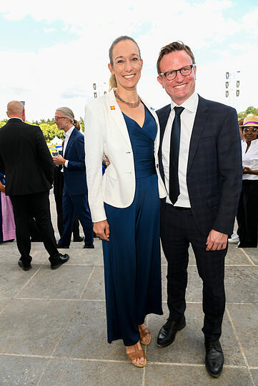 Christine Theiss und Ehemann Hans Christine Theiss und Ehemann Hans