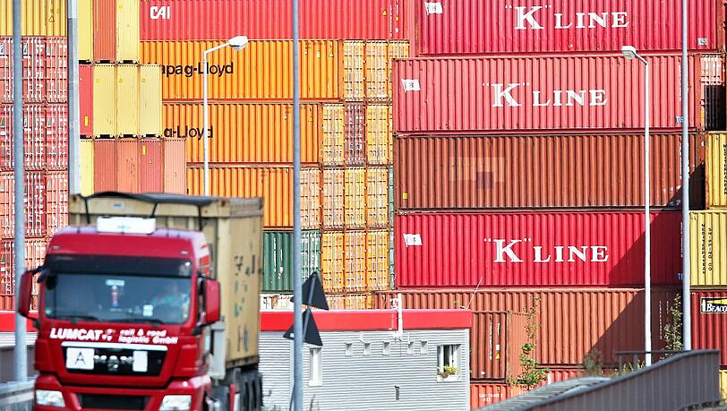 Deutschlands Exporteure trotzen der Flaute in den Schwellenländern. Deutschlands Exporteure trotzen der Flaute in den Schwellenländern.