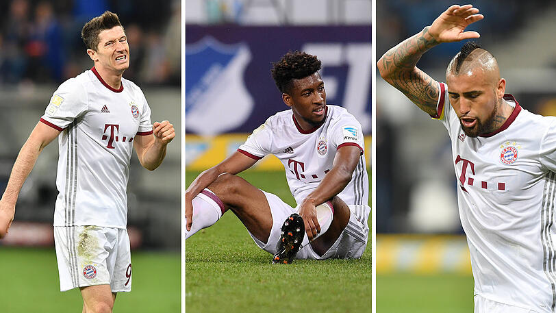 Den Frust nach der Niederlage gegen Hoffenheim wollen die Münchner rasch vergessen.