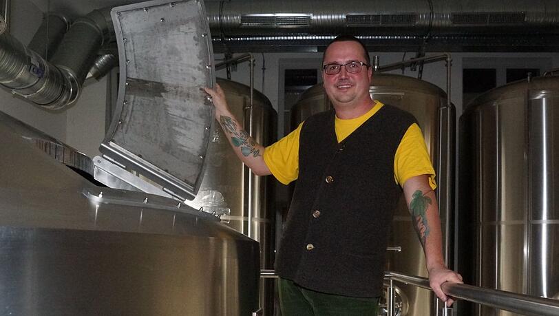 Giesinger-Bräu-Chef Steffen Marx will tief hinab und hoch hinauf. Giesinger-Bräu-Chef Steffen Marx will tief hinab und hoch hinauf.