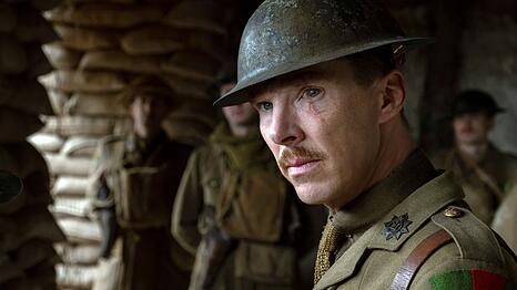 Als angriffsw&uuml;tiger Offizier muss "Sherlock"-Star Benedict Cumberbatch in "1917" davon &uuml;berzeugt werden, eine lange geplante Offensive abzublasen.