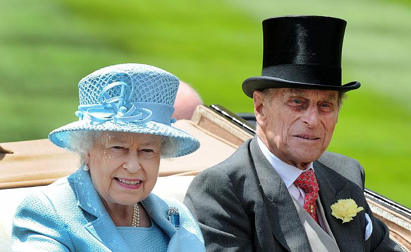 Queen Elizabeth II. mit Prinz Philip