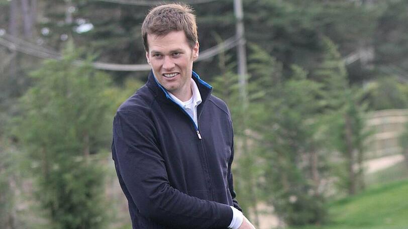 Tom Brady vor wenigen Jahren beim Golfen
