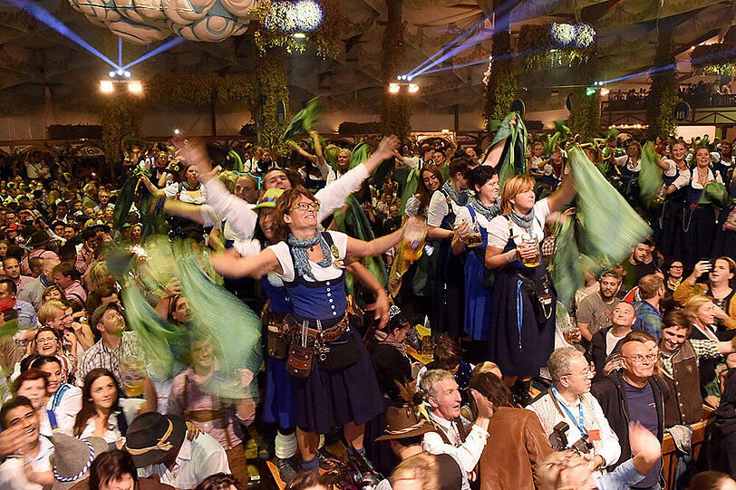 Wiesn-Kehraus 2016 im Hofbräu-Zelt &ndash; die Bilder vom Montagabend