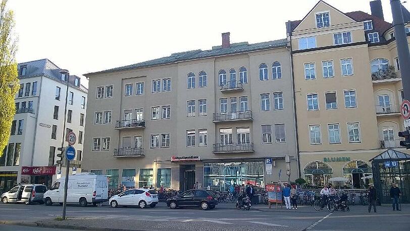 Das Heinrich-Mann-Haus in der Leopoldstraße. Foto: Altstadtfreunde Das Heinrich-Mann-Haus in der Leopoldstraße. Foto: Altstadtfreunde