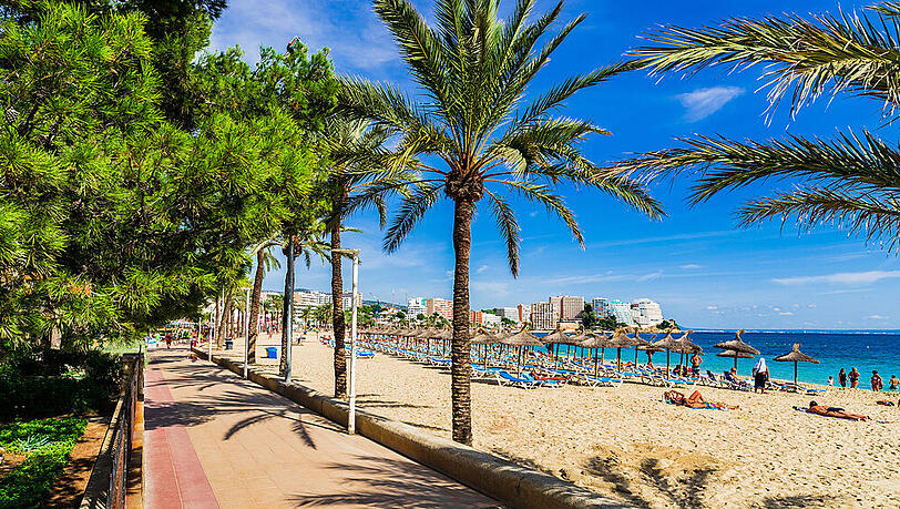 Auf Mallorca gilt verschärfte Maskenpflicht - auch am Strand? Auf Mallorca gilt verschärfte Maskenpflicht - auch am Strand?