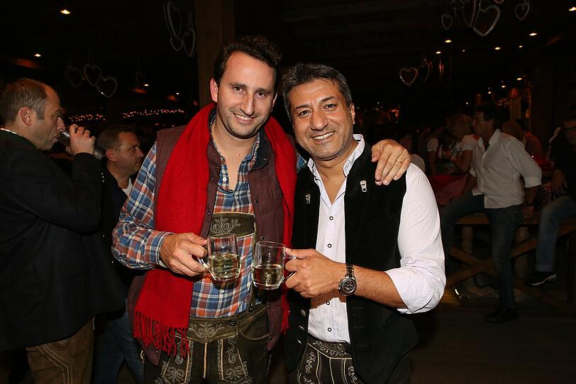 Rudolph Carl und Benjamin Tajedin.