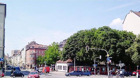 In der Fraunhoferstraße soll ein Luxustempel gebaut werden.