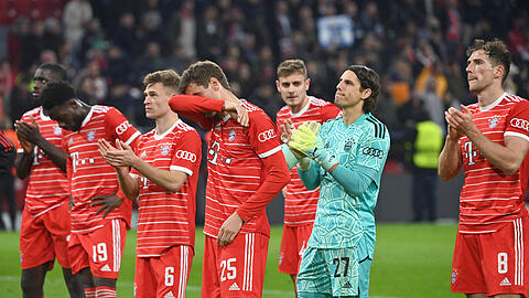 Bei den Bayern hingen nach dem Aus gegen Manchester City die Köpfe.