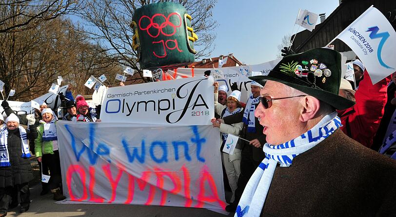 Sie sagen Ja zu Olympia in Garmisch - Befürworter der Spiele