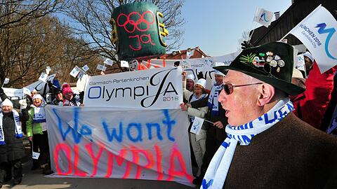 Sie sagen Ja zu Olympia in Garmisch - Befürworter der Spiele