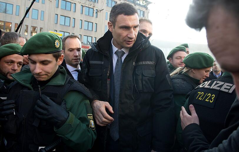 Vitali Klitschko auf der Sicherheitskonferenz 2014 in München