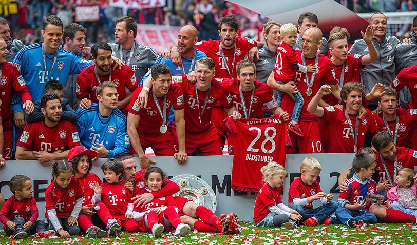 FC Bayern München ist Meister: Die besten Feier-Bilder aus der Allianz Arena!
