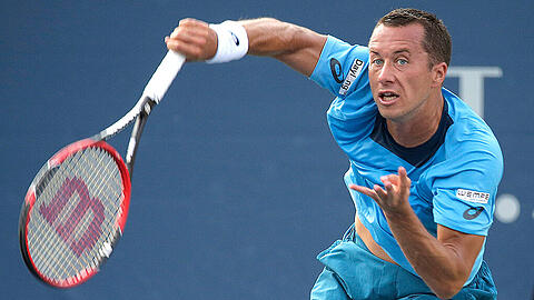 Philipp Kohlschreiber hatte keine allzu große Mühe gegen den tschechen Lukas Rosol. Jetzt wartet Roger Federer.
