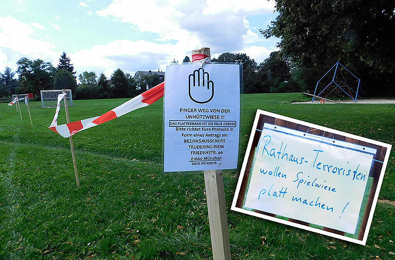 Die Unnützwiese ist und bleibt umkämpft. Die Bürgerinitiative für deren Erhalt macht mobil.