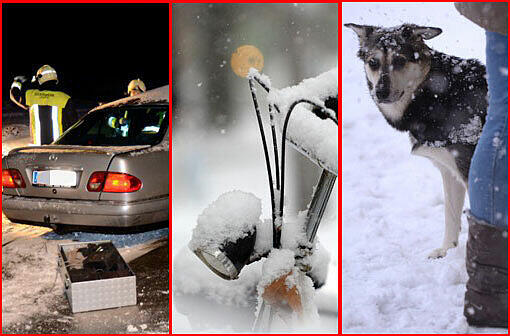 Wintereinbruch in Deutschland: Pünktlich zum Nikolausabend hat der Schnee viele Straßen bedeckt. Am Sonntag soll es bereits wieder viel Schnee geben. Die Bilder...